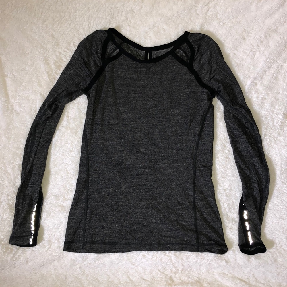 Grey Lululemon Top